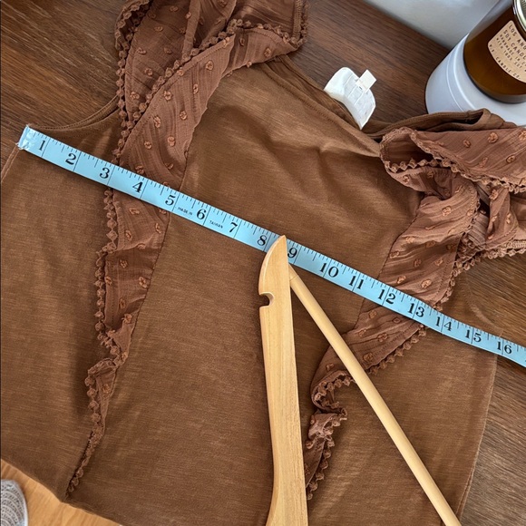 SEZANE Agnan T-Shirt in Coffee - XS - Picture 10 of 10